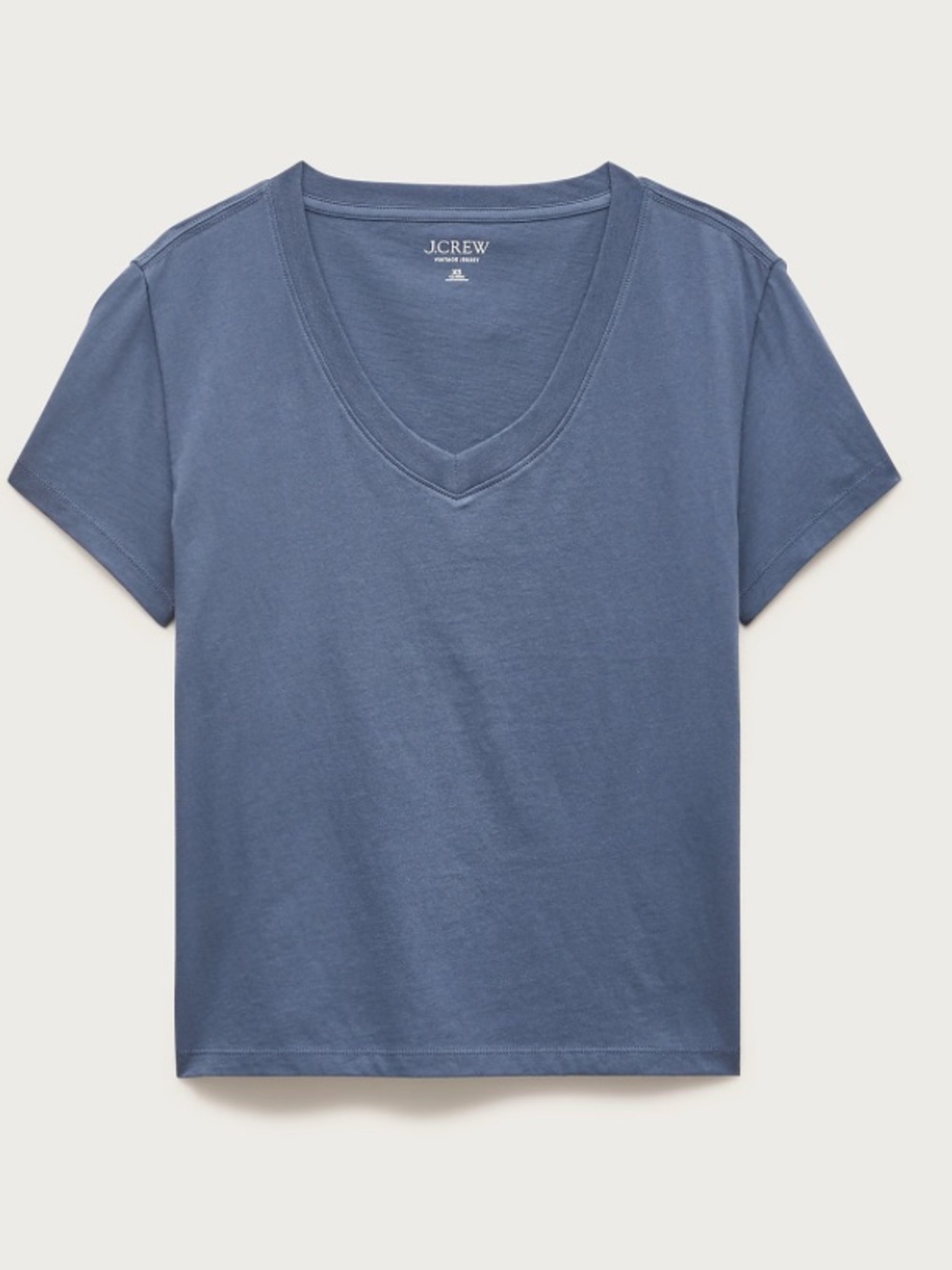 J crew evening shadow New vintage jersey relaxed V-neck T-shirt
Item CS334